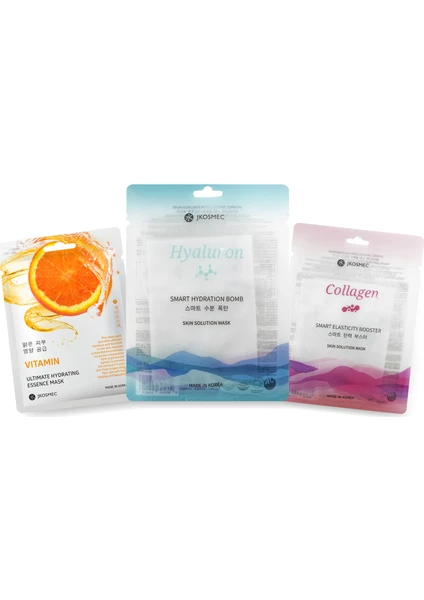 C Vitamin-Solution Hyaluron-Solution Collagen Set