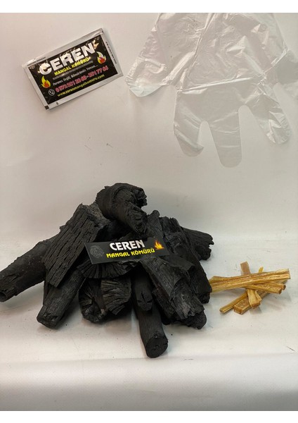 Tozsuz Doğal Meşe Mangal Kömürü 5 kg modelleri