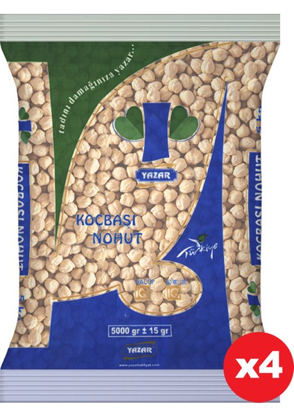 Koçbaşı Nohut 5 kg x 4 Paket