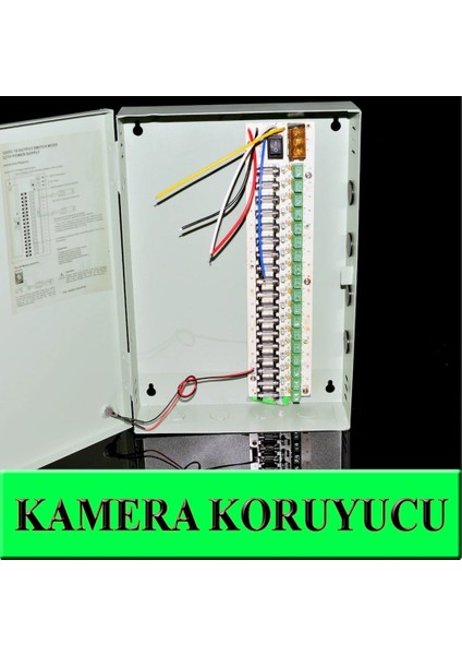 18 Girişli Power Sigorta Metal Bağlantı Kutusu
