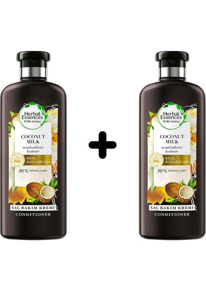 Herbal Essences Saç Bakım Kremi Nemlendirici Hindistan Cevizi Sütü 360 ml