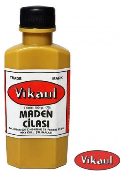 Maden Cilası Maden Parlatıcı Metal Cilası Kavil 100GR