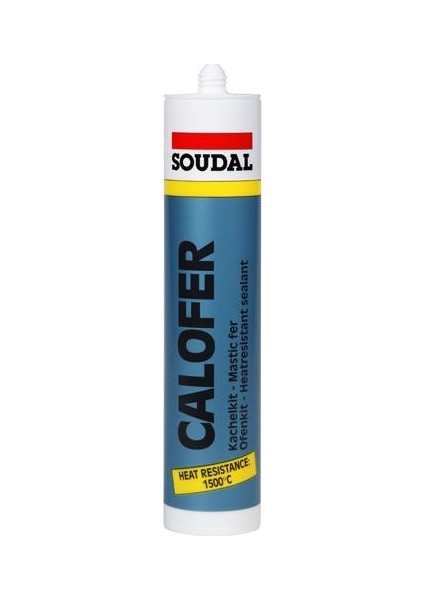 Calofer Şömine Fırın Mastiği 1500 Dereceye Dayanıklı 300ML