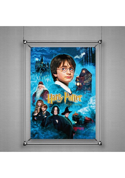 Harry Potter Duvar Poster Film 1 2 3 4 5 6 7