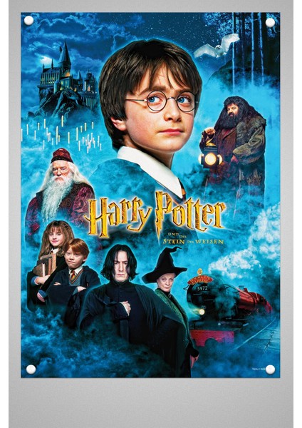 Harry Potter Duvar Poster Film 1 2 3 4 5 6 7