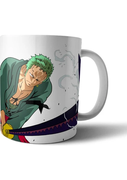 One Piece - Roronoa Zoro Kupa Bardak Model 1