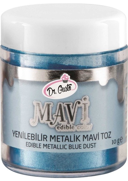 Yenilebilir Mtl.toz 10 gr Mavi