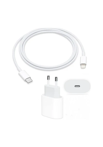 Inovaxis Usb-C Girişli 18W Hızlı Adaptör ve Kablo