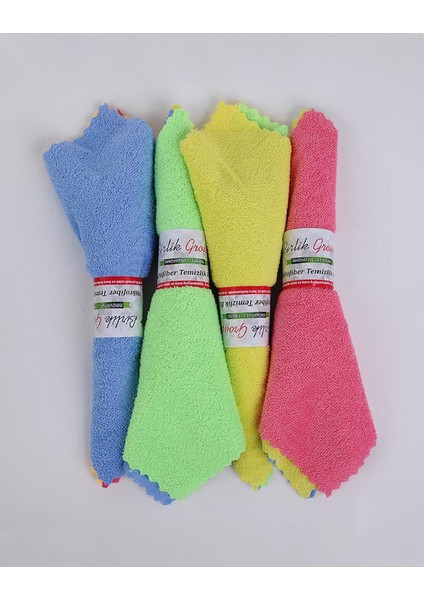 16 Lı Mikrofiber Temizlik Bezi