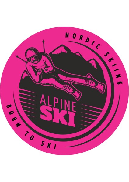 Ski - Kayak Sticker - 24107