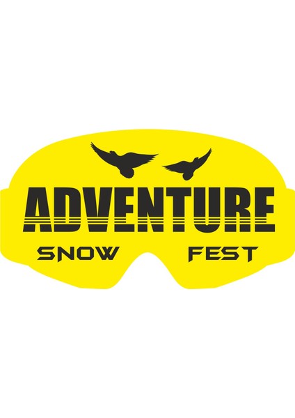 Adventure - Snowboard - Ski Sticker - 24108