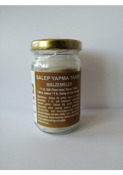 Saf , Doğal , Bucak Salebi 50 gr Salep