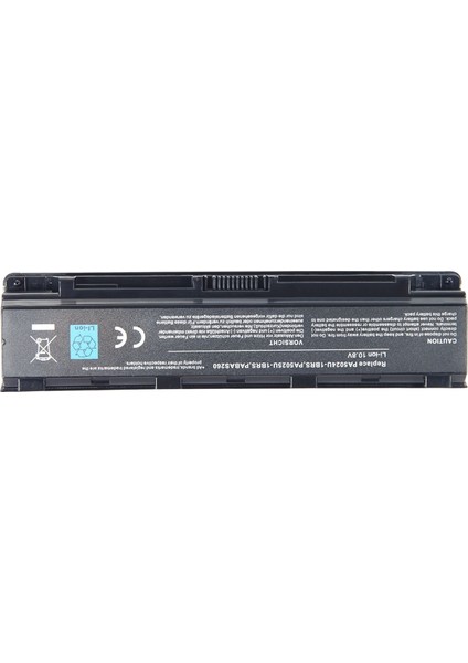 Retro Toshiba Satellite C850, PA5024U-1BRS Notebook Bataryası - Siyah - 9 Cell