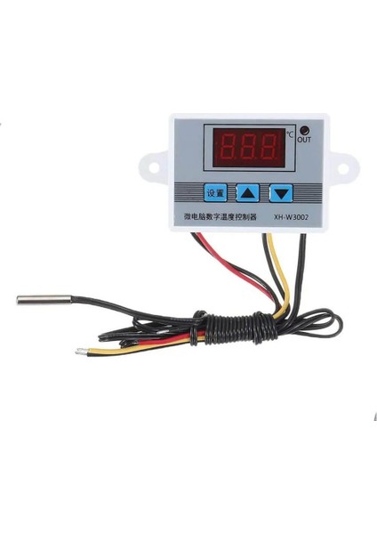 XH-W3002 Dijital Termostat Sıcaklık Kontrol Cihazı 220V 1500W, Kuluçka Termostat