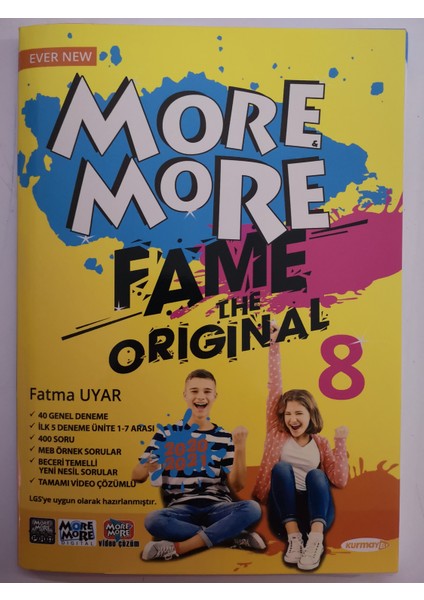 Kurmay Yayınları 8.Sınıf Fame The Original Deneme Sınavı