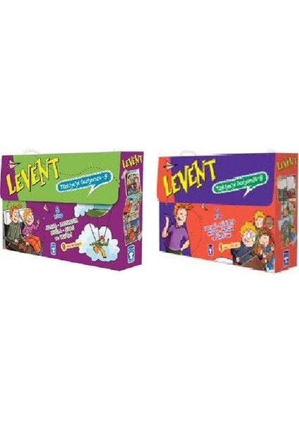Levent Türkiye'yi Geziyorum 5. ve 6. Setler 10 Kitap Set