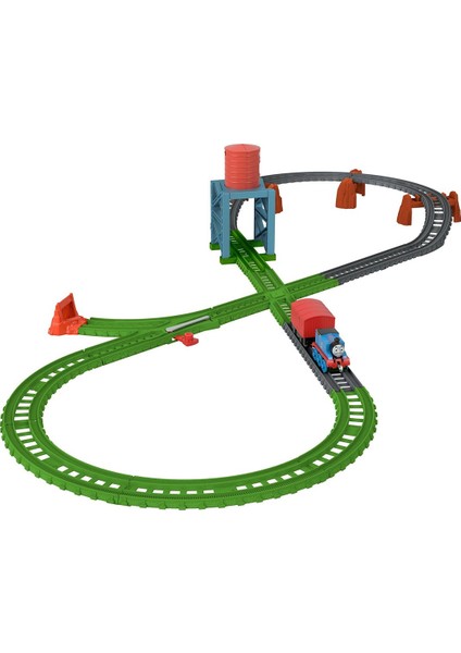 Thomas & Friends GXD47 Tf Buhar Istasyonu Seti (Sür-Bırak Trenli)/thomas ve Arkadaşları modelleri