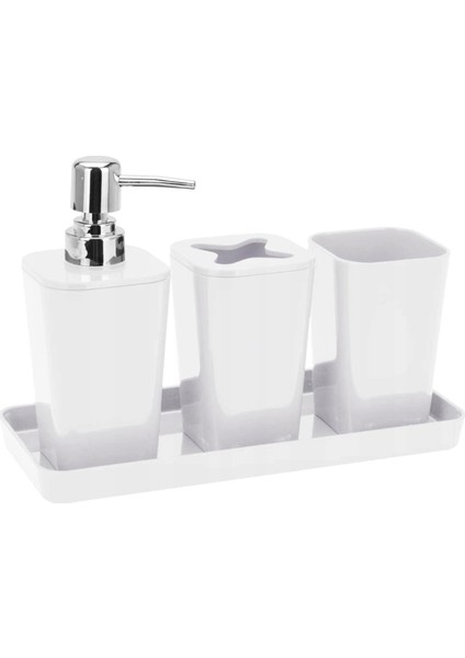 Banyo Seti 4 PRÇ.BEYAZ-101418