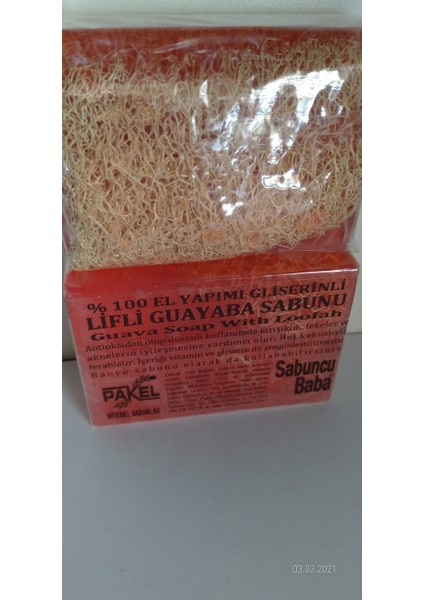 Lifli Guayaba Sabunu %100 El Yapımı