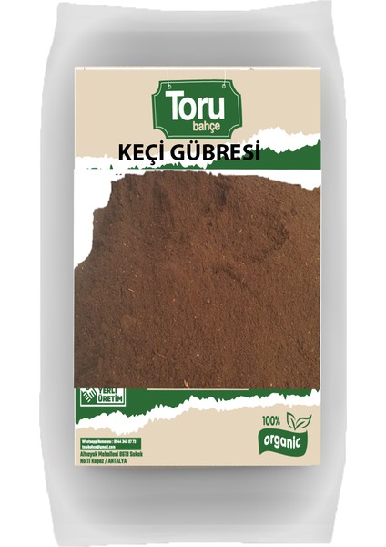 Torubahçe Keçi Gübresi 20 Lt Çiçek ve Bitkileriniz Için