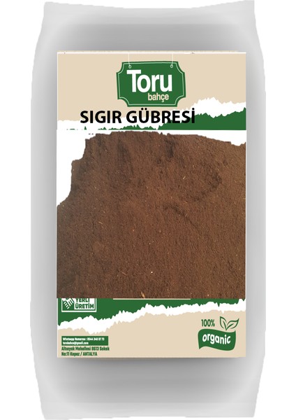 Torubahçe 40 Lt Sığır , Inek , ( Büyük Baş Hayvan Gübresi )