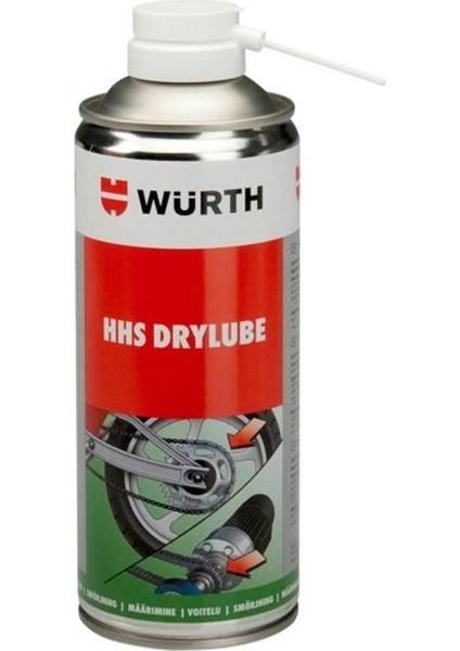 Hhs Drylube Kuru Zincir Yağlama Spreyi Tutunma Özellikli