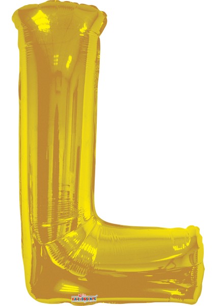 Folyo Balon Harf L Gold 34'' (86CM)