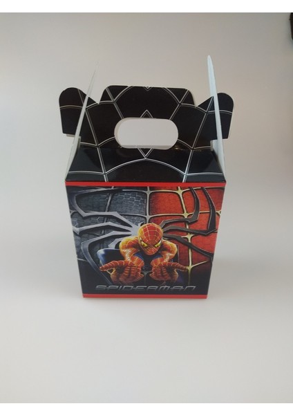 Spiderman Kare Kağıt Kutu Katlamalı