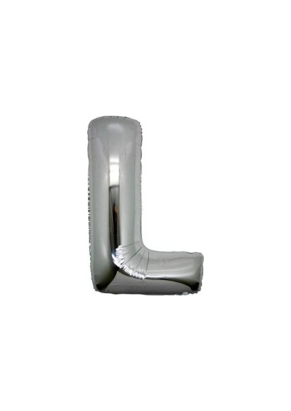 Folyo Balon Harf L Gümüş 34'' 86CM
