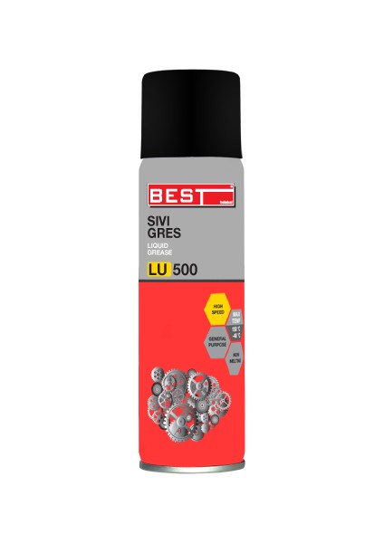 LU-500 Sıvı Gres Sprey 500ML.