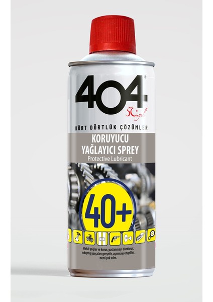 40+ Koruyucu Yağlayıcı Pas Çözücü Sprey 400ML.