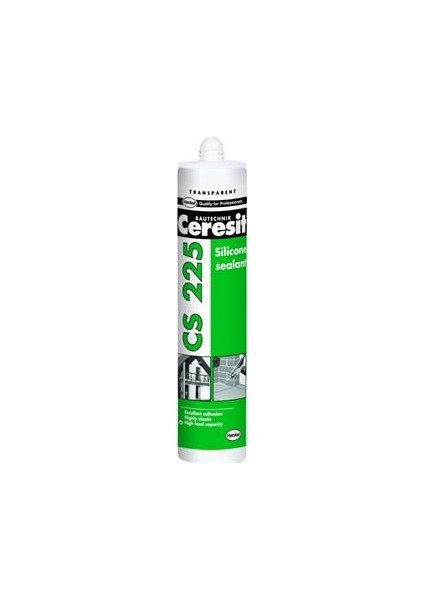 CS-225 Silikon Kartuş Şeffaf 280ML. ( 2 ADET )