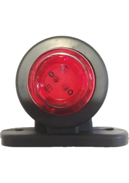 Mini Takoz Lamba 12 Ledli 10 Adet (Sarı-Kırmızı)