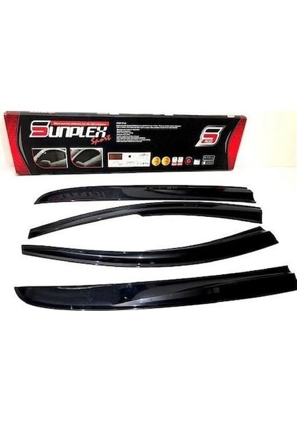 Fiat Albea 2002-2012 Mugen Cam Rüzgarlığı 4 Prç