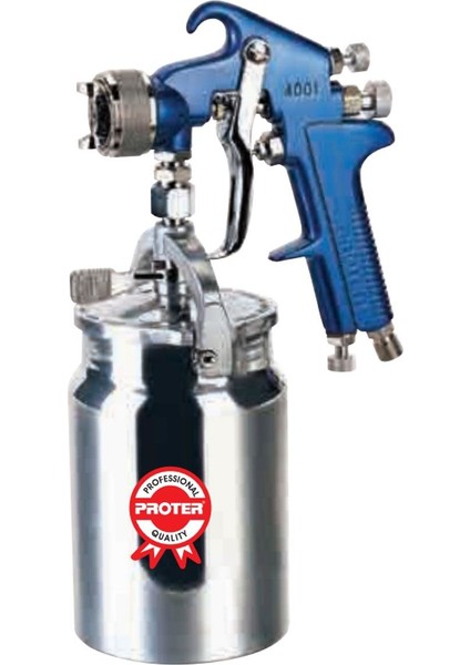 PR4001S Alttan Depolu Boya Tabancası 1000 ml 1.7 mm fiyatları