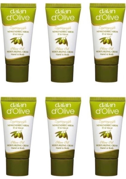 Dolive Krem Tüp 6'lı Set 20 ml