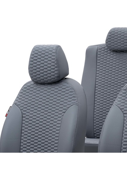 Hyundai I30 2017-Sonrası Özel Üretim Koltuk Kılıfı Tokyo Design Deri Füme
