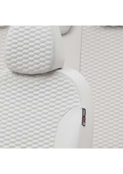 Kia Opirus 2003-2010 Özel Üretim Koltuk Kılıfı Tokyo Design Deri Fildişi modelleri