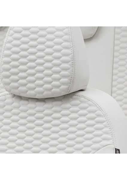 Nissan Primera 2003-2008 Özel Üretim Koltuk Kılıfı Tokyo Design Deri Fildişi indirimleri