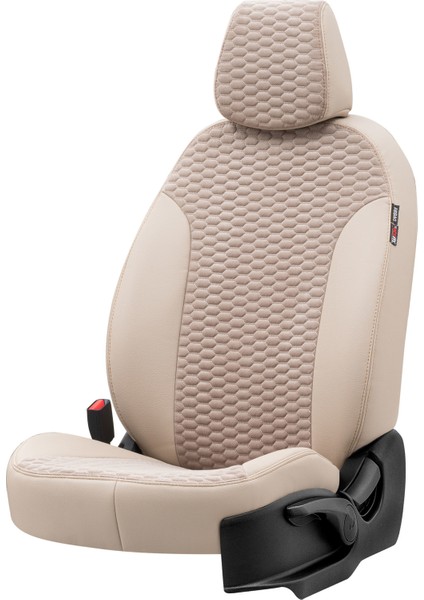 V.w. Transporter T-5 2004-2015 4+1 (5 Kişi) Özel Üretim Koltuk Kılıfı Tokyo Design Tay Tüyü Bej