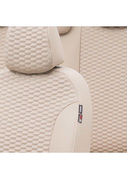 Seat Leon 1999-2005 Özel Üretim Koltuk Kılıfı Tokyo Design Deri Bej modelleri