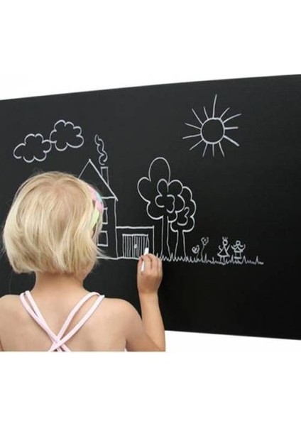 Duvara Yapışan Kara Tahta 60 x 200 cm