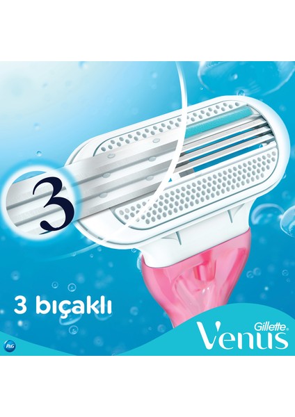 Gillette Venus Sensitive Kullan At Kadın Tıraş Bıçağı 3’lü