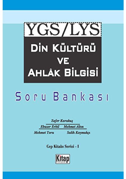 Kitap Dünyası YGS - LYS Din Kültürü ve Ahlak Bilgisi Soru Bankası