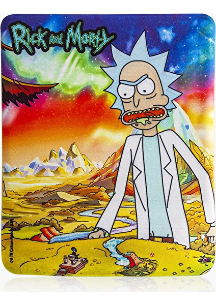 Mouse Pad Bilek Destekli Rick And Morty Lisanslı