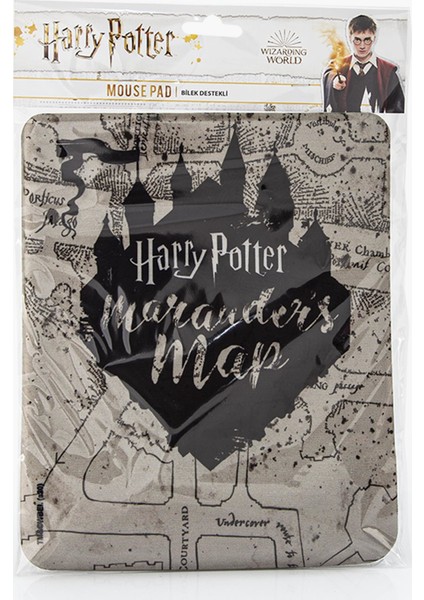 Mouse Pad Bilek Destekli Kaymaz Harry Potter Lisanslı