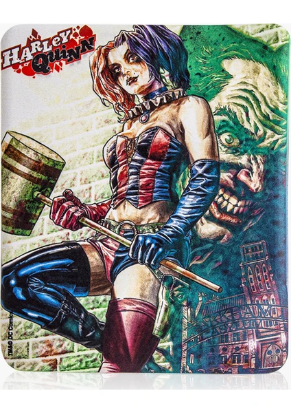 Mouse Pad Bilek Destekli Harley Quinn Lisanslı