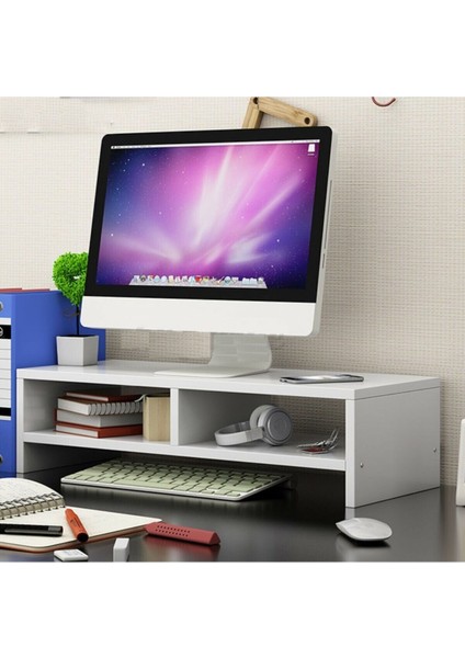 Bilgisayar Monitörü Yükseltici Beyaz Monitöryükseltici Cnr005monıtöryükseltıcıbeyaz
