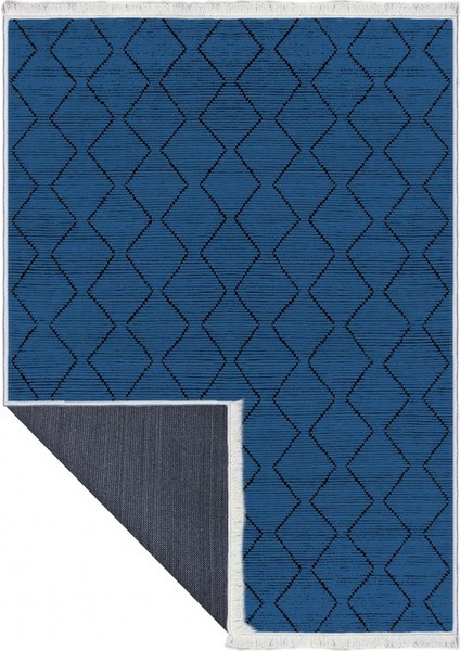 Makinede Yıkanabilen Leke Tutmaz Kolay Temizlenir Dokuma Taban Kumaş Üzerine Dijital Baskı Saçaklı Halı 80 x 200 cm