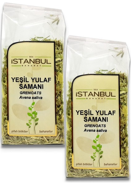 Istanbul Baharat Yeşil Yulaf Samanı 2 x 30 gr
